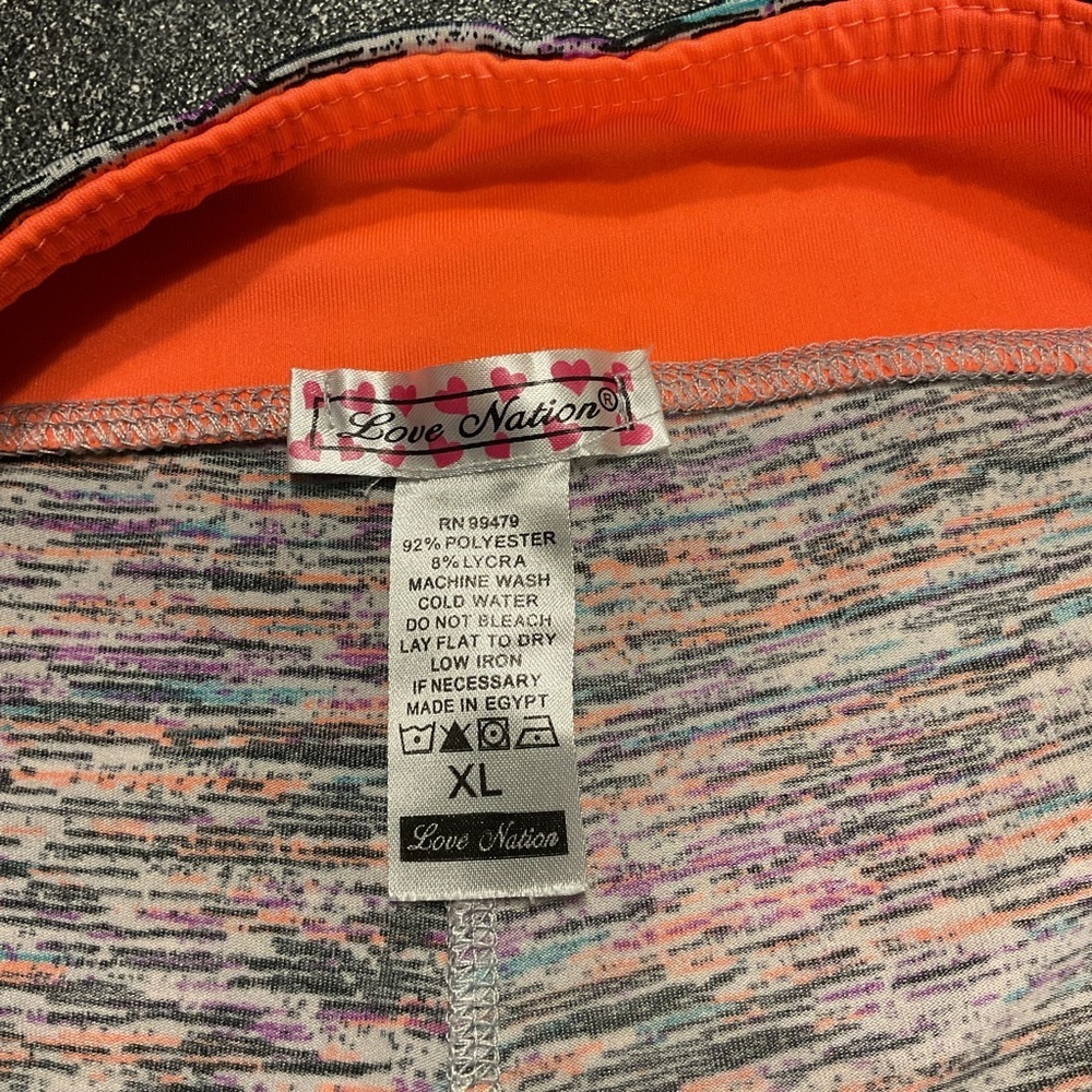 Final Price Love Nation Orange Leggings - Picture 6 of 6
